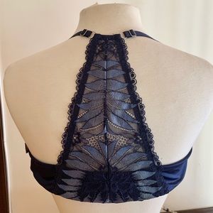 Aerie Brooke Lace Racerback Bra with Front Clasp